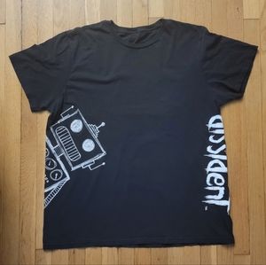 DISSIDENT Cigars Black Graphic T-Shirt